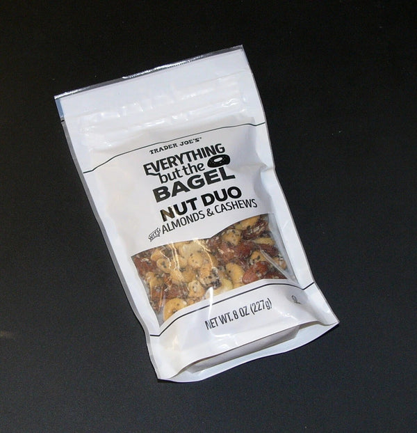 Everything But the Bagel Nut Duo – Savory Mixed Nuts with a Flavorful Twist 8 Oz
