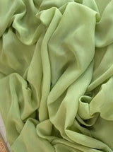 Sheer Sage Green Chiffon