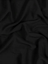 Black Stretch Crepe