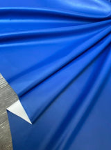 Stretch Faux Leather Royal Blue