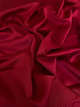 Stretch Crepe Back Satin Burgundy