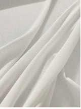 White Stretch Crepe