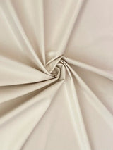 Beige Stretch Faux Leather