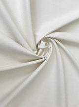 Stretch Faux Leather Off White