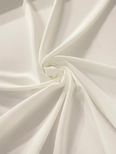 Ivory Stretch Crepe