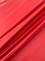 Red Stretch Faux Leather