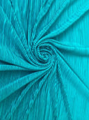 Stretch Knit Pleated Teal