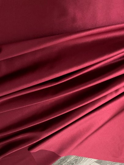 Shiny Nylon Spandex Burgundy