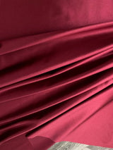 Shiny Nylon Spandex Burgundy