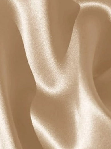 Stretch Silk Charmeuse Gold Champagne