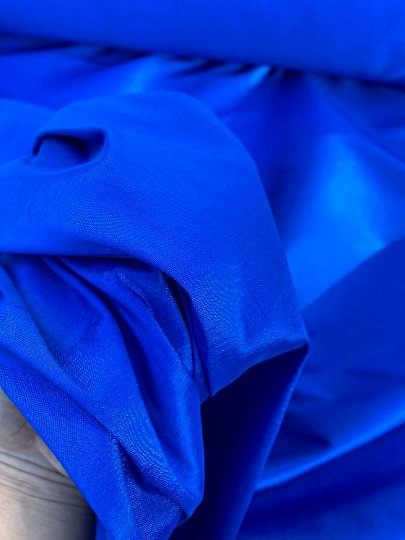Stretch Taffeta Royal Blue
