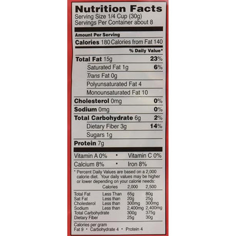 Radyan Unsalted Dry Toasted Slivered Almonds – 8 oz