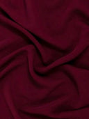 Stretch Crepe Burgundy
