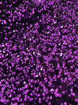 Purple Sequin on Velvet
