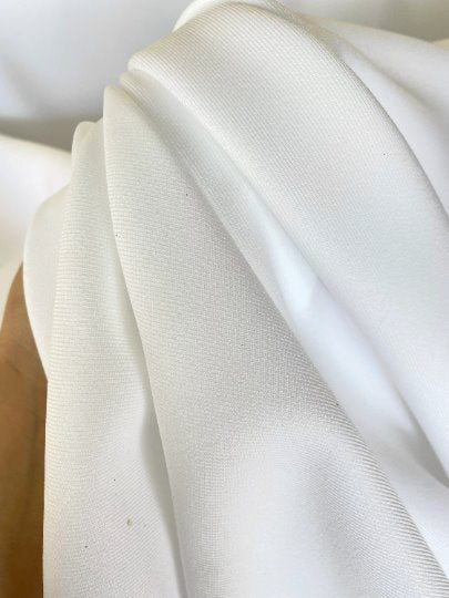 White Delaney Gabardine