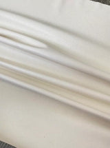Stretch Faux Leather Off White