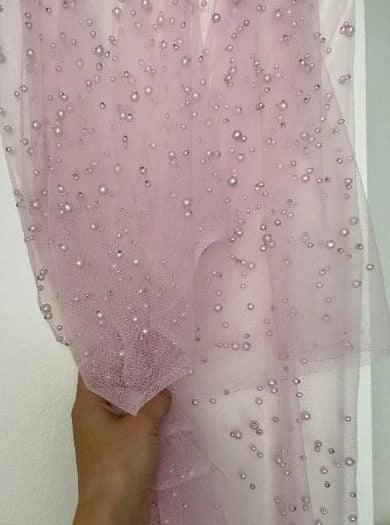 Pearl Tulle Baby Pink