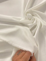 Ivory Stretch Crepe