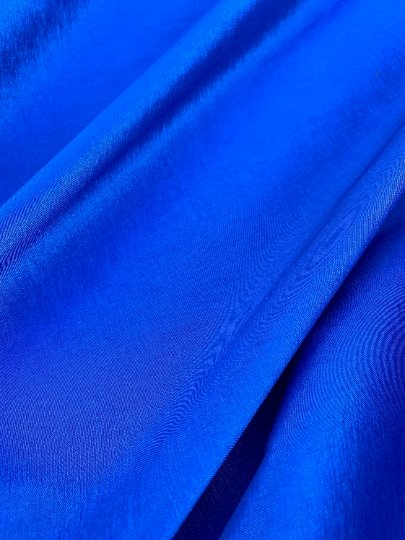 Stretch Taffeta Royal Blue