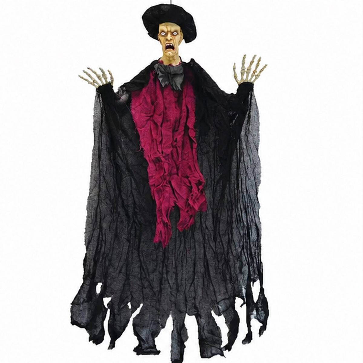 3 Ft Hanging Bowler Man Halloween Decoration
