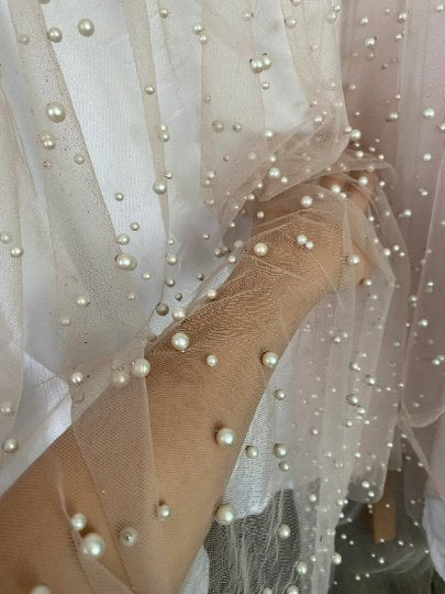 Pearl Tulle Nude