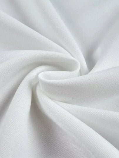White Delaney Gabardine