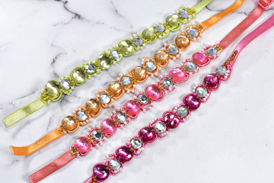 Rhinestone Bra Straps Fancy Lingerie Accessory