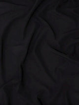 Black Stretch Crepe