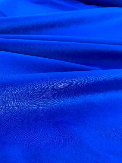 Stretch Taffeta Royal Blue