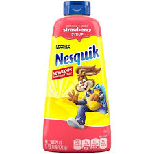 Nesquik Straw Syrup 22oz