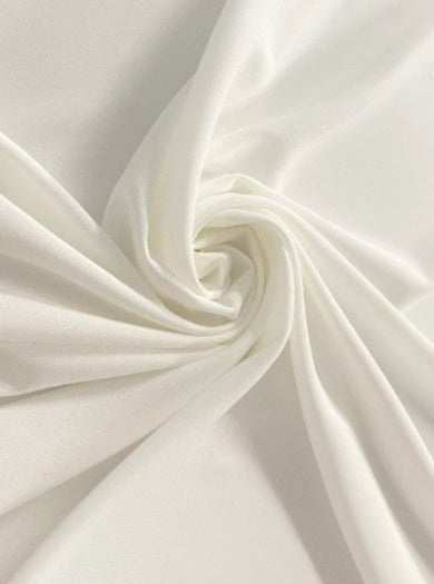 Ivory Stretch Crepe