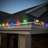 50ct Stayz-On LED C9 Lights, 21' Lighted Length
