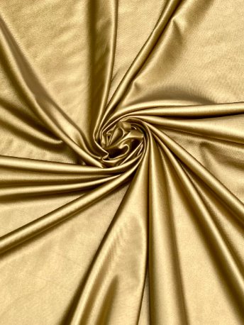 Gold Stretch Faux Leather