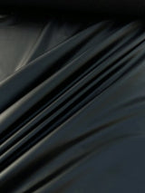 Black Stretch Faux Leather