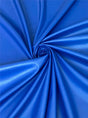 Stretch Faux Leather Royal Blue