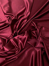 Shiny Nylon Spandex Burgundy