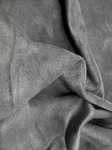 Gray Microsuede Faux Suede