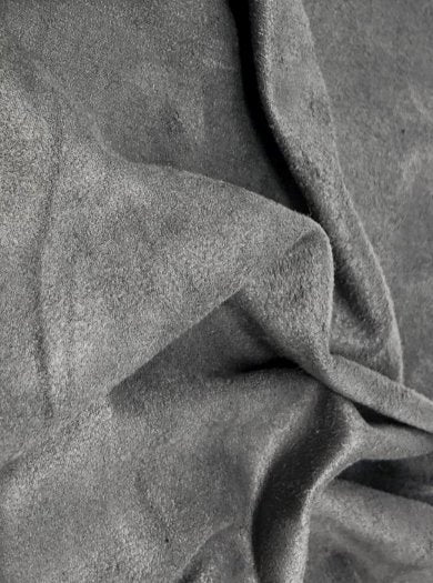 Gray Microsuede Faux Suede