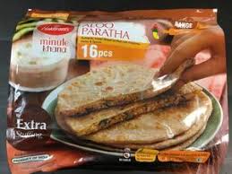 Haldirams Aloo Paratha 16 Pcs