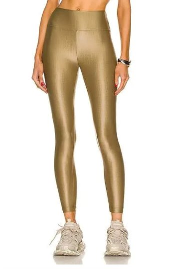 Gold Stretch Faux Leather