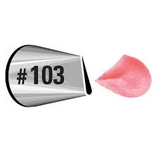 Wilton #103 Petal Cake Decorating Tip