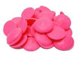 Merckens Chocolate Wafers - Pink Chocolate Melts Candy Coating 5 pounds