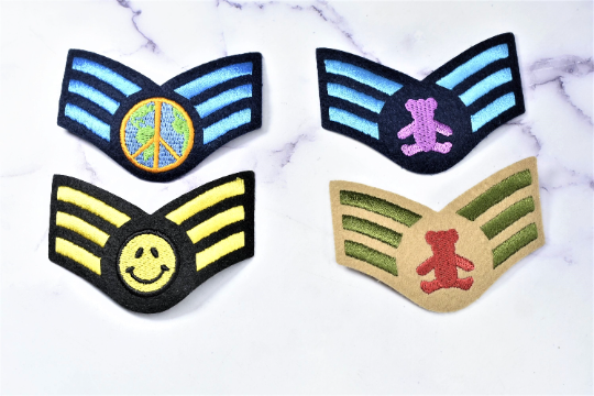 Embroidered Patch Iron-On Beautiful Designs