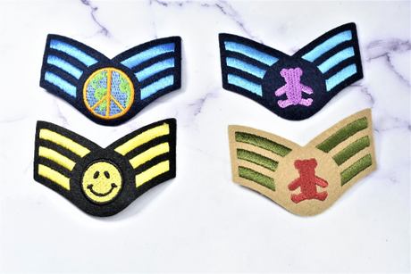 Embroidered Patch Iron-On Beautiful Designs