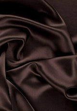 Stretch Satin Dark Chocolate