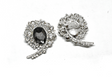 Rhinestone Love Brooch Crystal 2" x 2.50"