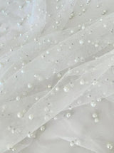 Pearl Tulle Bright White