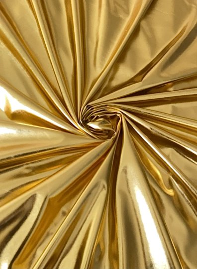 Gold 4 Way Stretch Faux Pleather