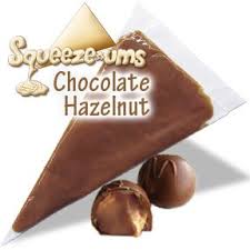 Squeeze-ums Chocolate Hazelnut Soft Cream Candy Center