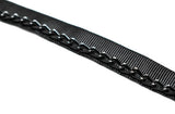 Ribbon with Black Chain Black Grosgrain 0.63"